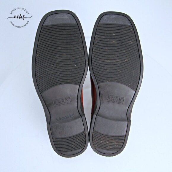Rush By Gordon Rush Leather Loafers Brown‎ Men 12 main image 3